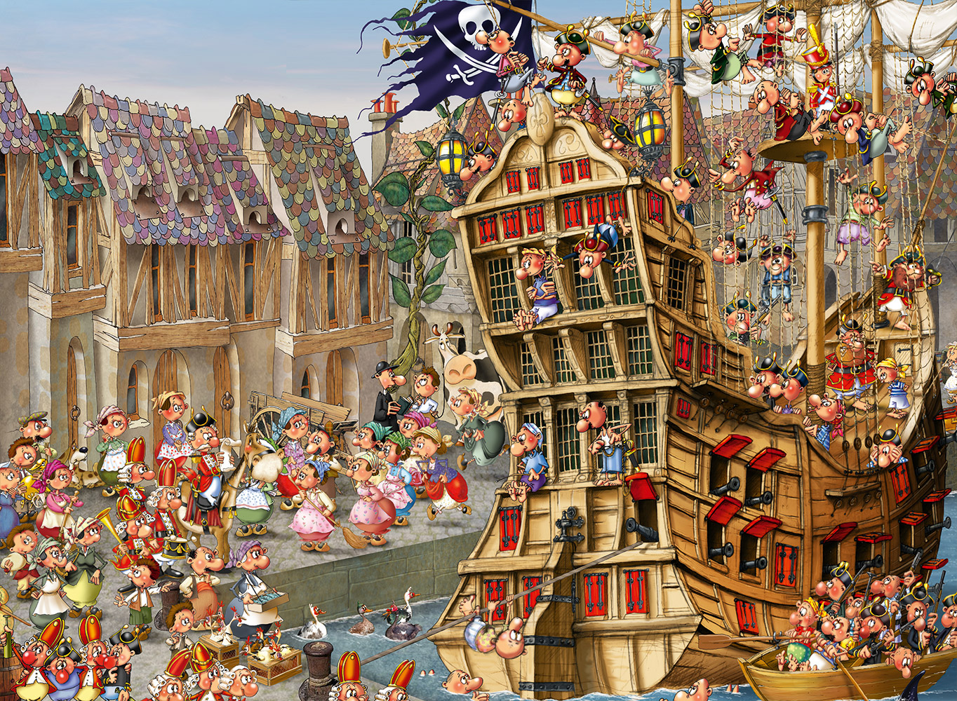 Francois Ruyer - Piraten (4000 stukjes)