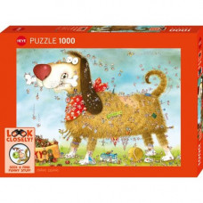 Degano -  Look Closely! At the Dog (1000 stukjes)
